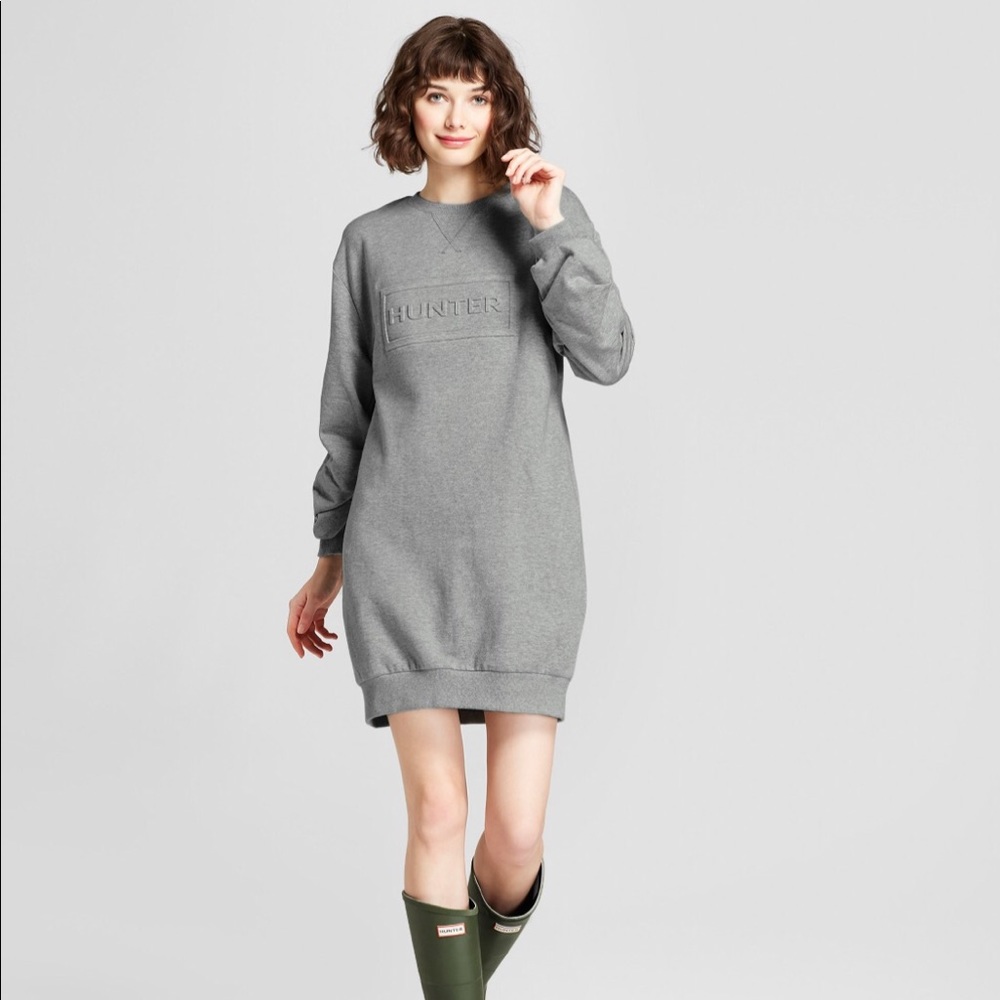 Target X Hunter sweatshirt dress.